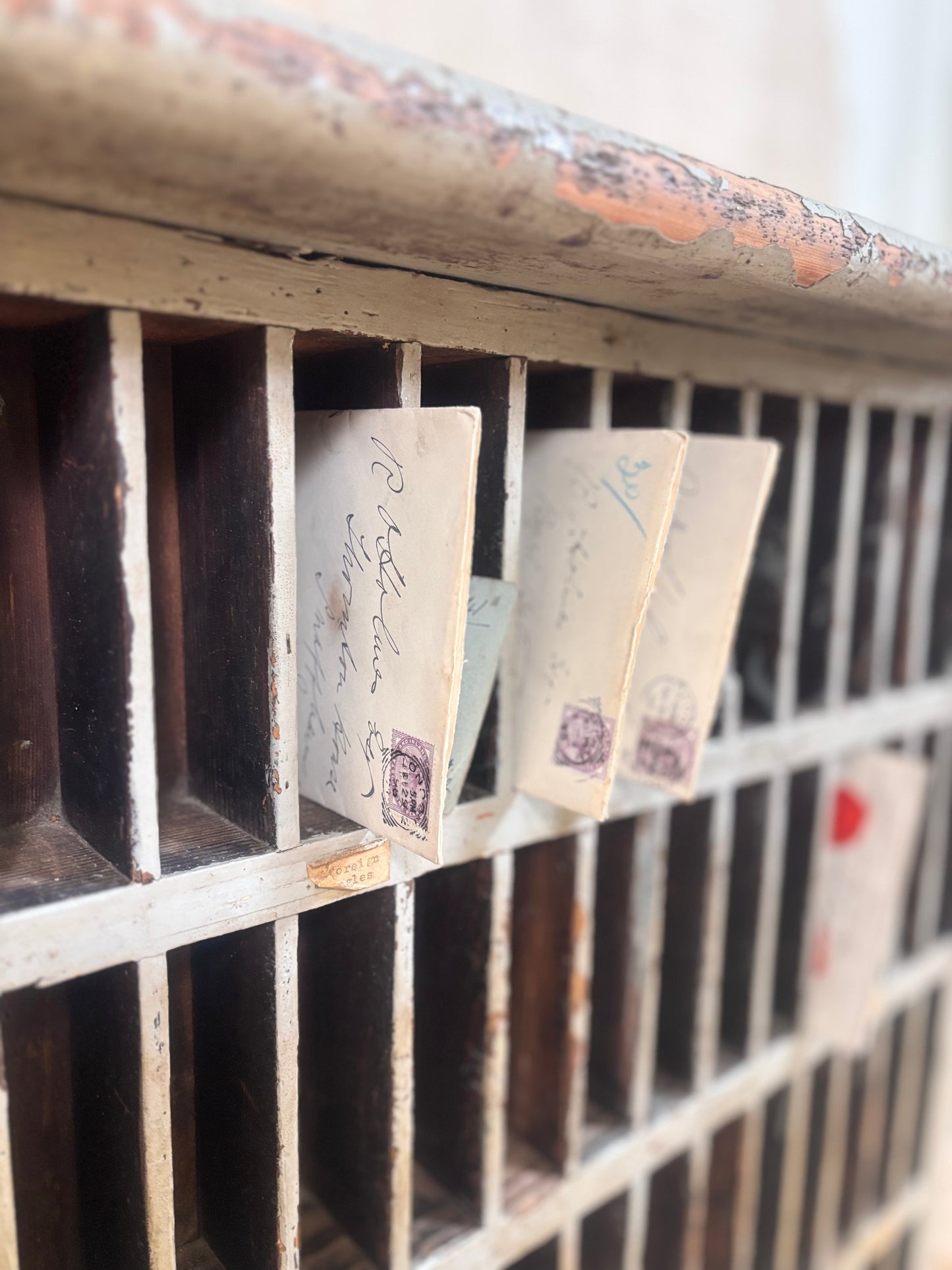 Railway Ticket Rack Cabinet 