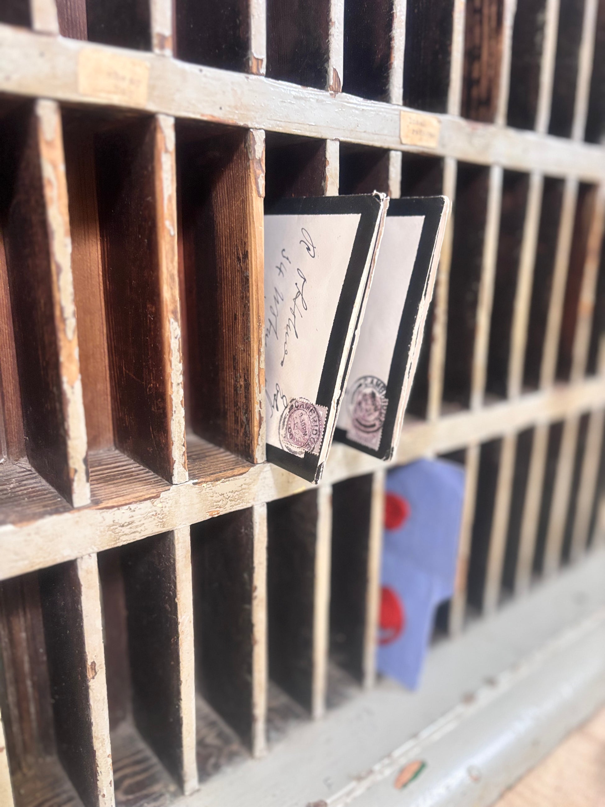 Railway Ticket Rack Cabinet 