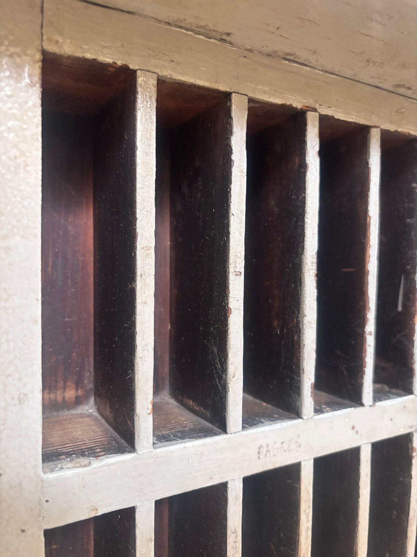 Railway Ticket Rack Cabinet 