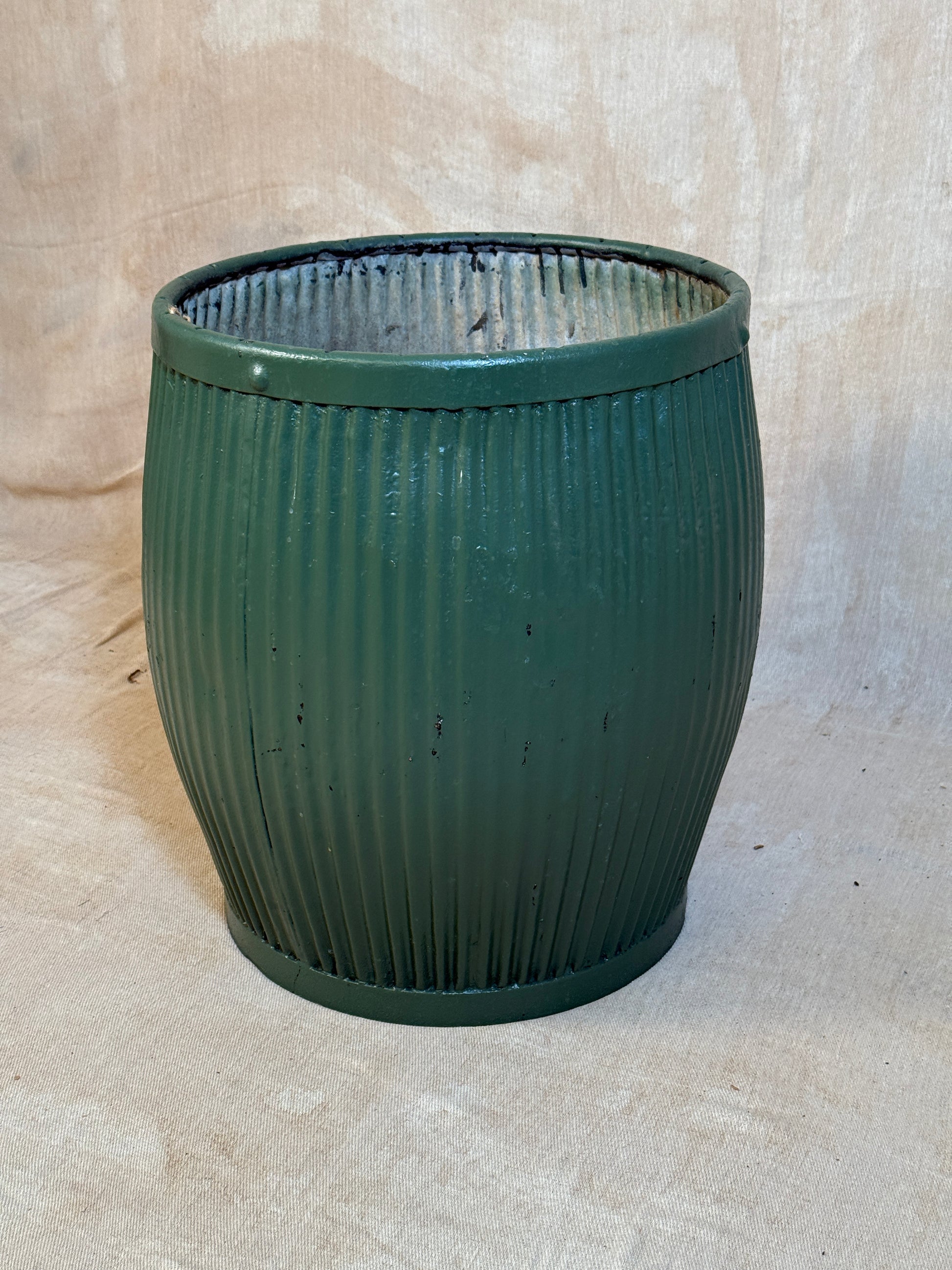 Rival Green Painted Dolly Tub