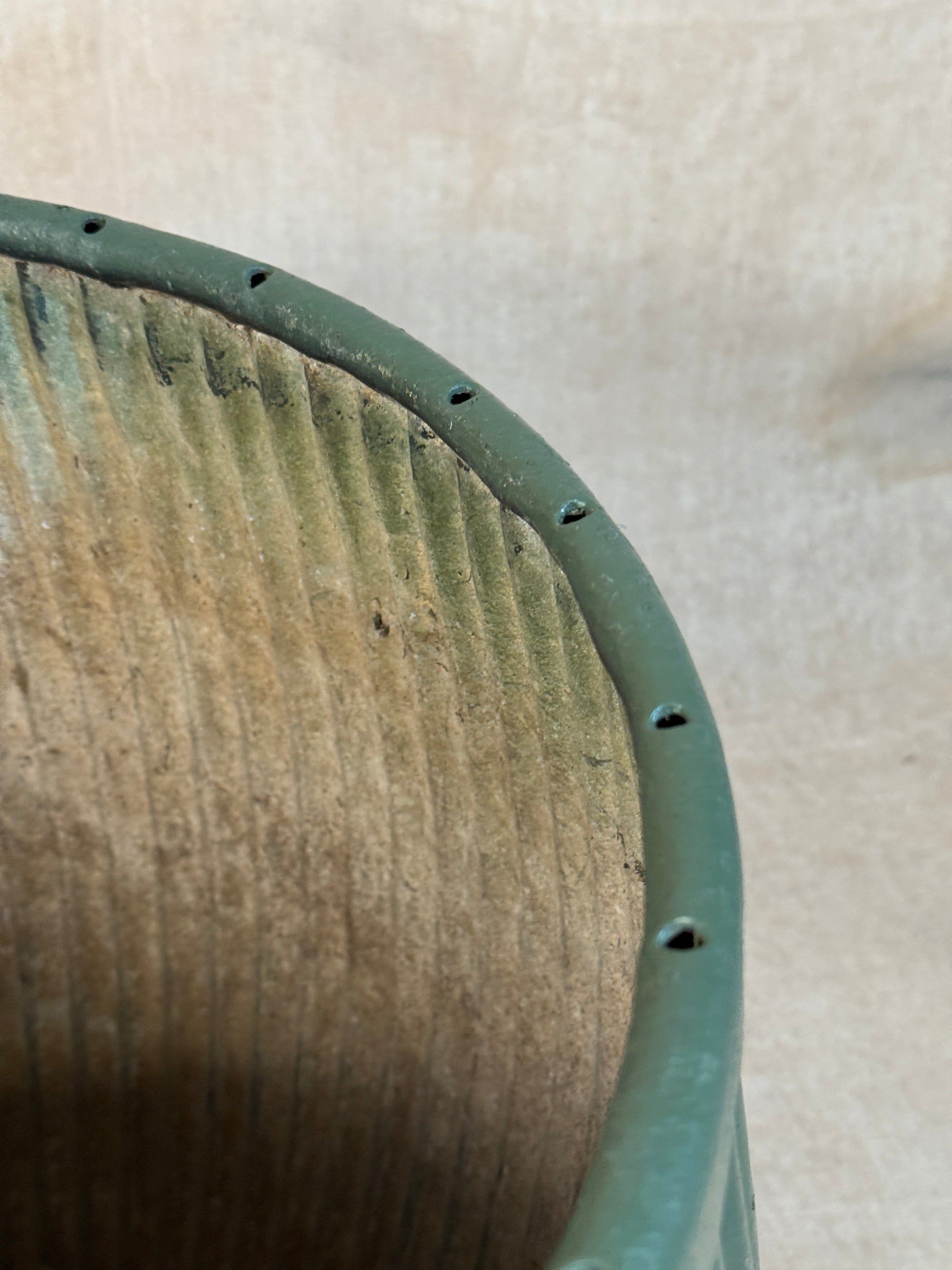 Rival Green Painted Dolly Tub