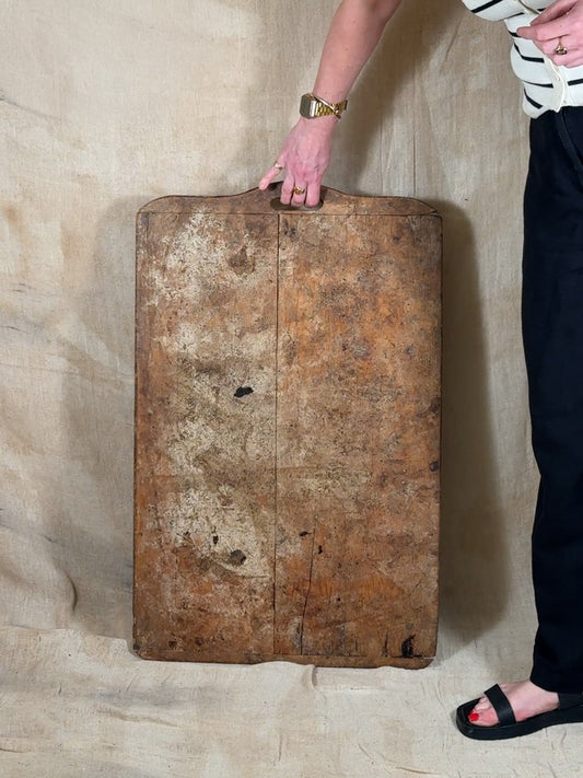Large Antique Dough Board Primitive Farmhouse Preparation Board