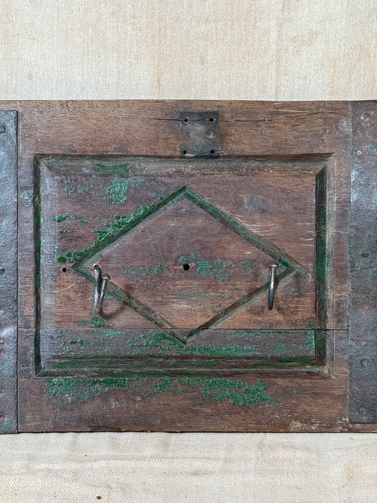 Reclaimed Antique Wooden Coat Rack