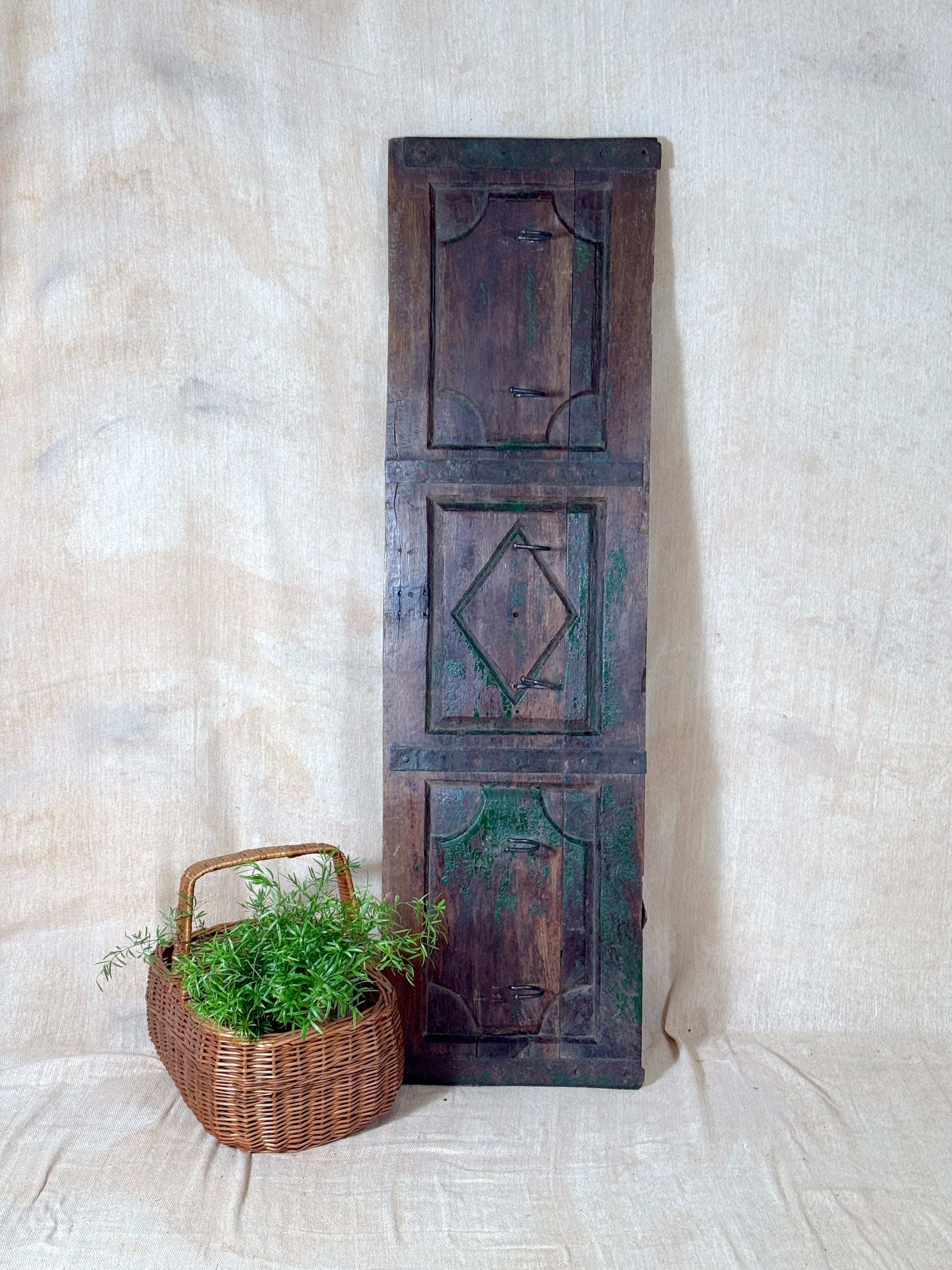 Reclaimed Antique Wooden Coat Rack