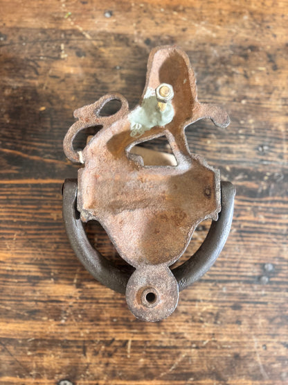 Seated Lion Door Knocker