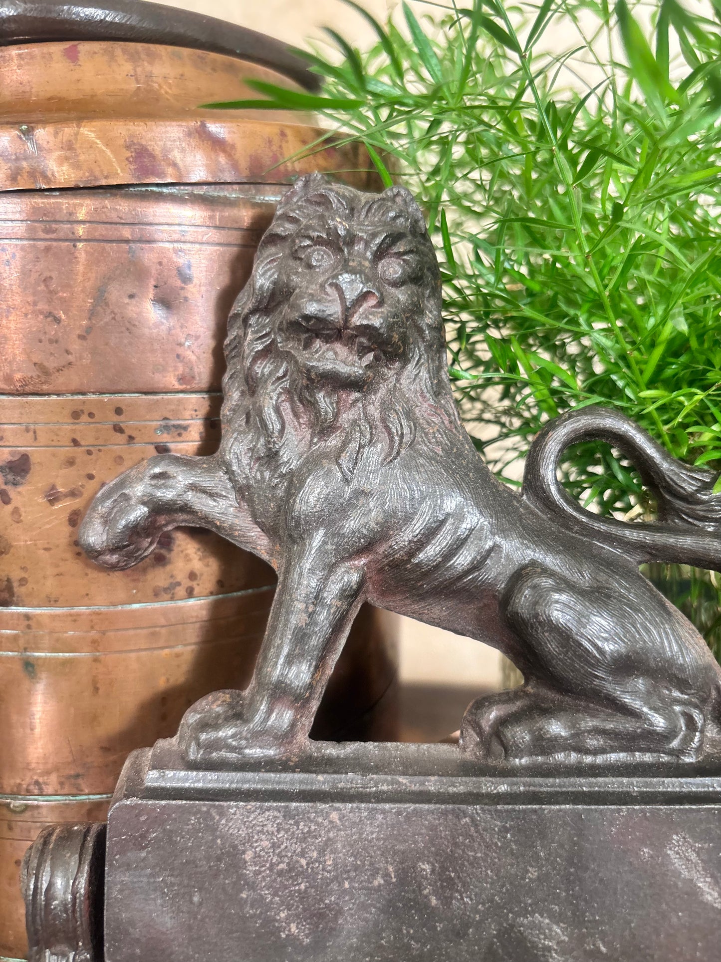 Seated Lion Door Knocker