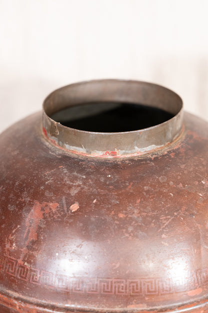 Chinoiserie Toleware Tea Canister