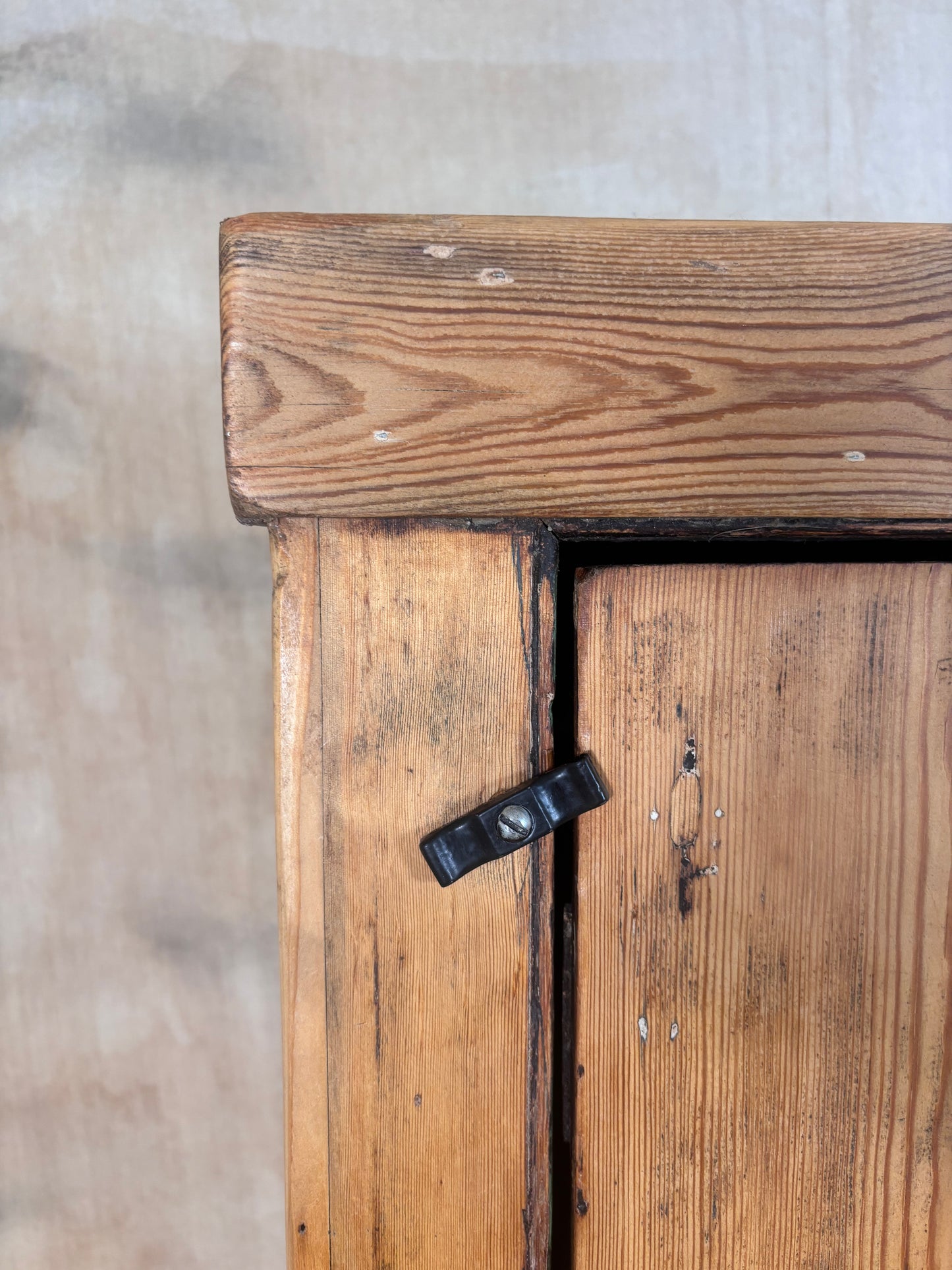 Victorian Pine Cupboard | Two Door Storage Cabinet