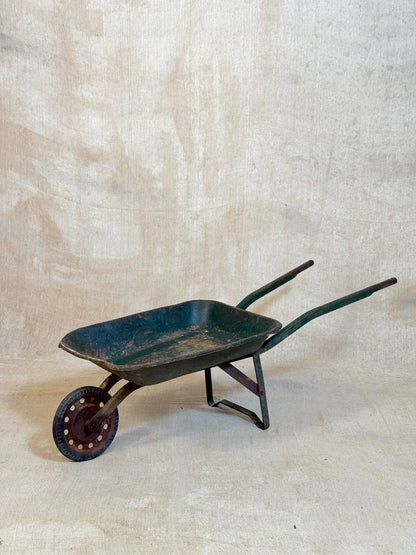 Vintage French Children's Wheelbarrow