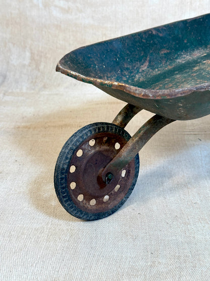 Vintage French Children's Wheelbarrow
