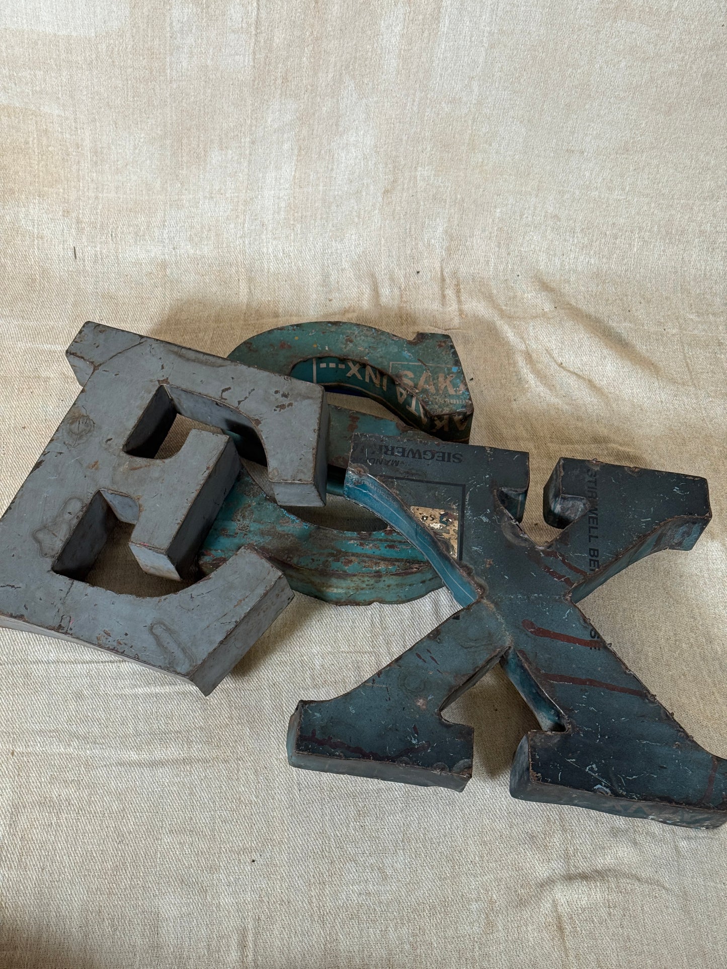 Vintage Industrial Metal 