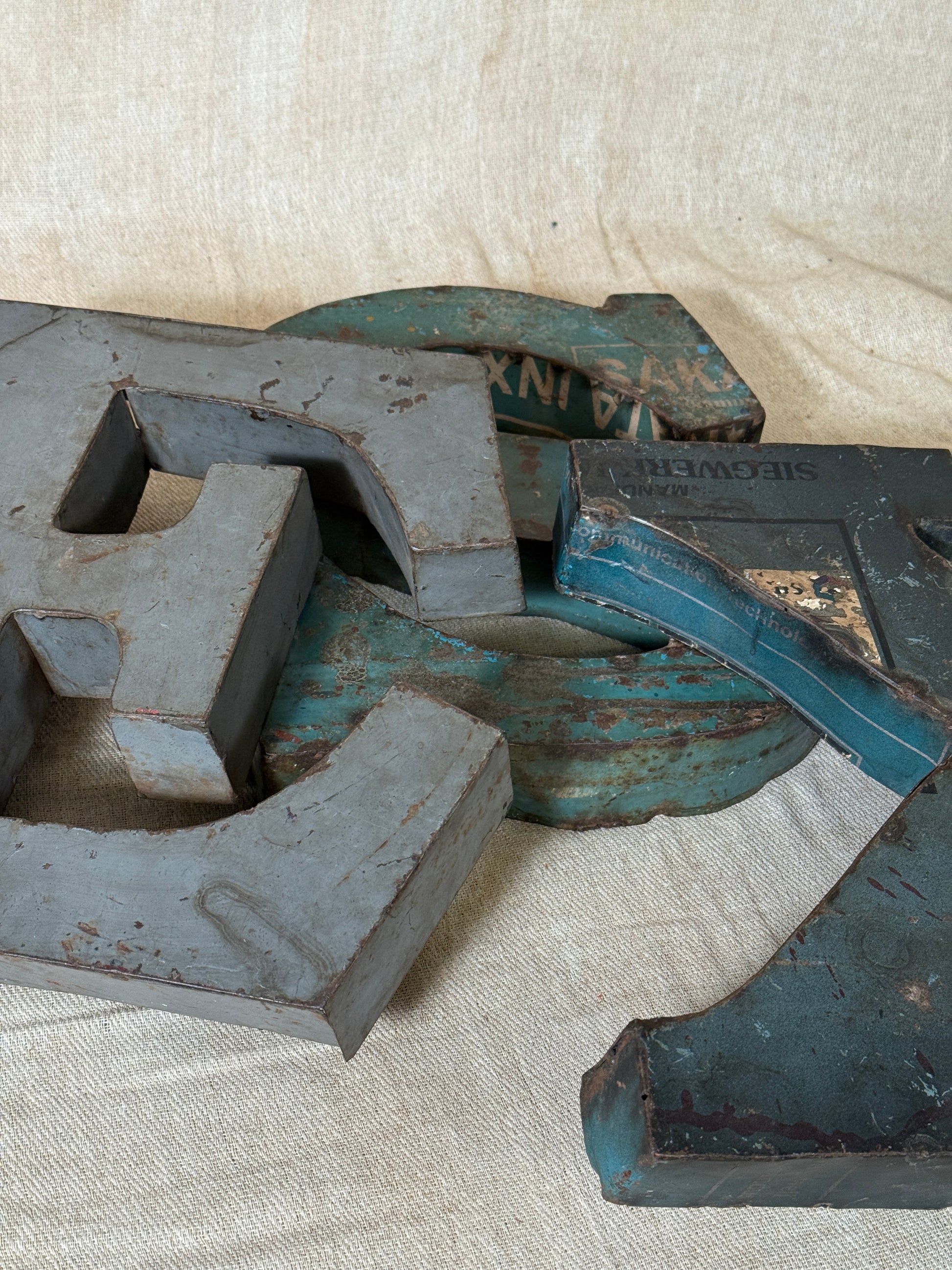 Vintage Industrial Metal 