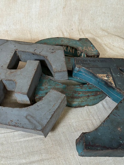 Vintage Industrial Metal 