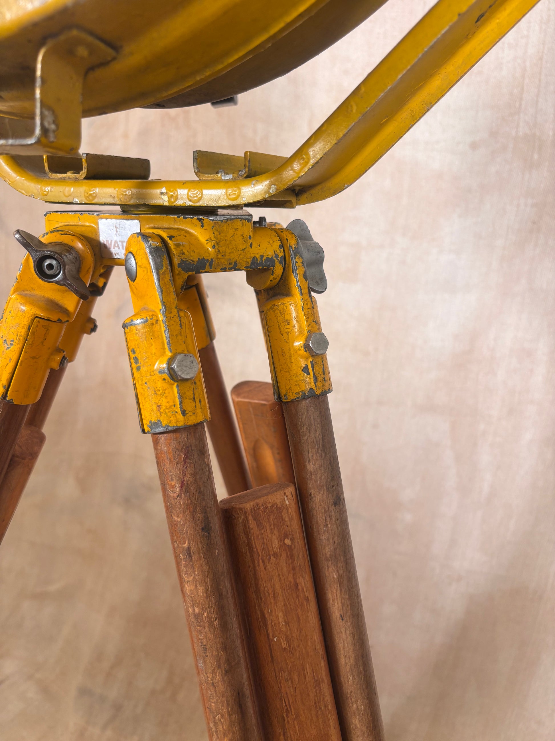 Vintage Industrial Searchlight Floor Lamp