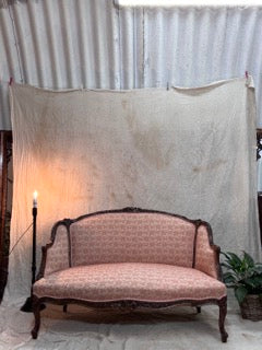 Late 19th Century French Style Carved Sofa