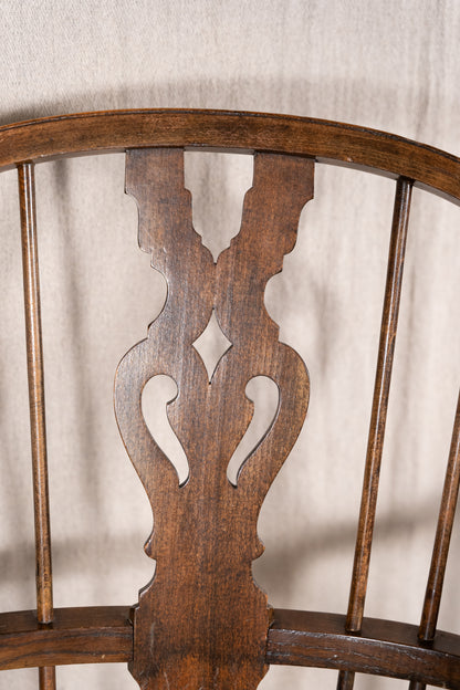 Windsor Chairs, Elm and Yew, Pair