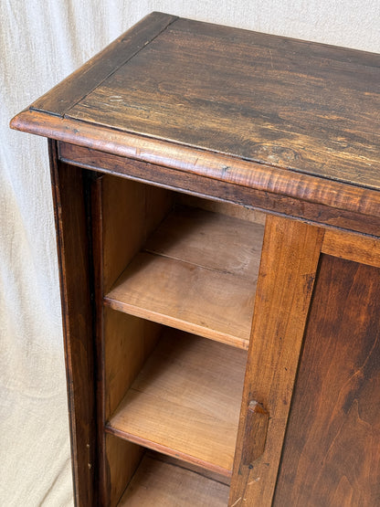 French School Cabinet with Sliding Doors