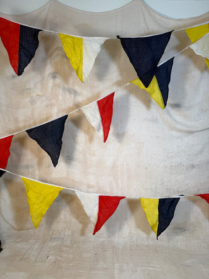 nautical signal flag bunting