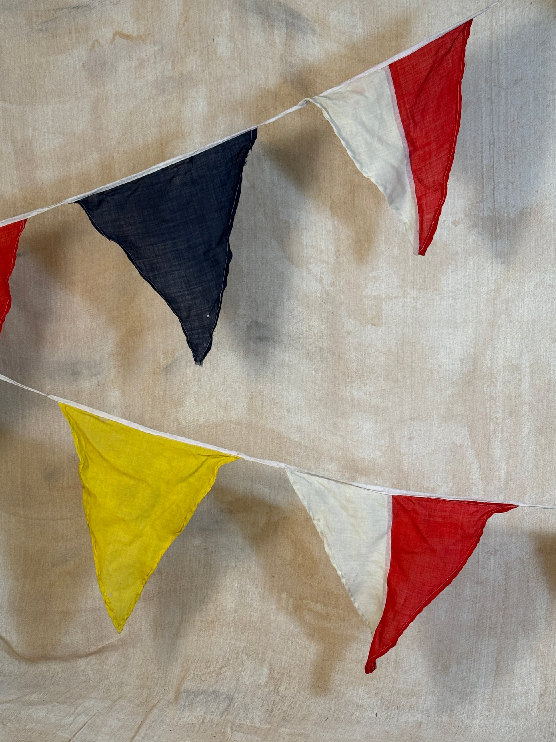 nautical signal flag bunting