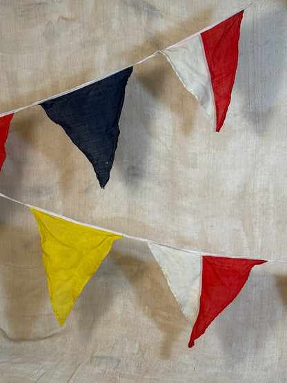 nautical signal flag bunting