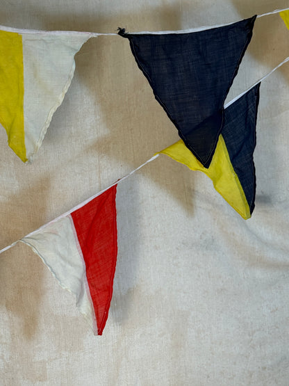 nautical signal flag bunting