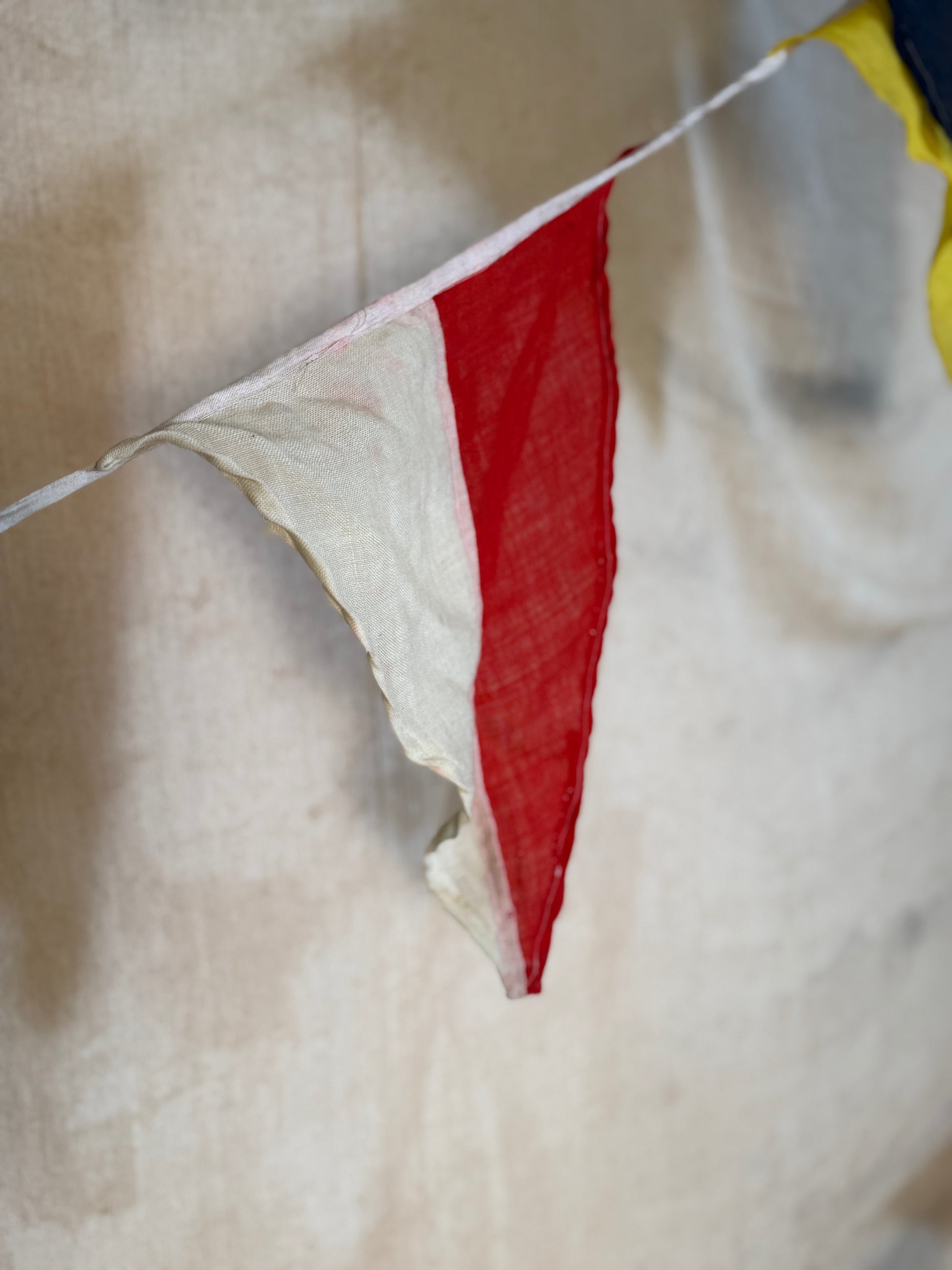 nautical signal flag bunting