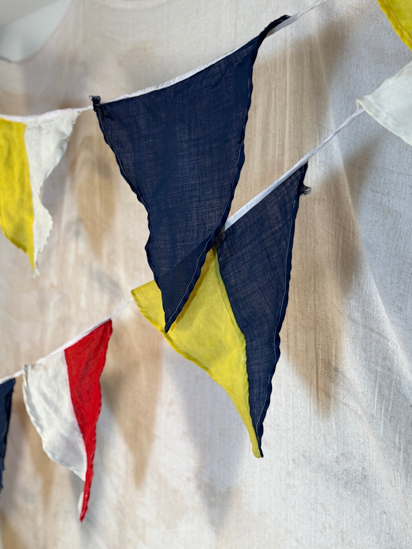 nautical signal flag bunting